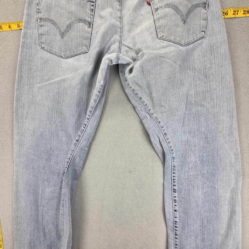 Vintage Levis Engineered Jeans Womens Blue Twisted Button Fly Fits 26x29 - Picture 14 of 16